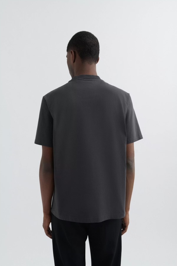 Signature T-shirt Axel Arigato Vervaagd Zwart