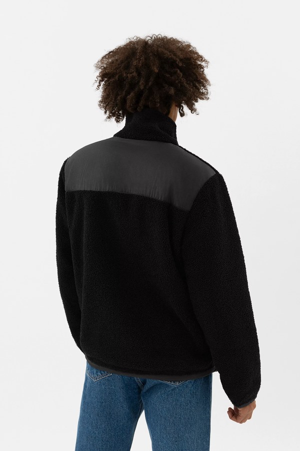 Billie Fleecejack Zwart Axel Arigato