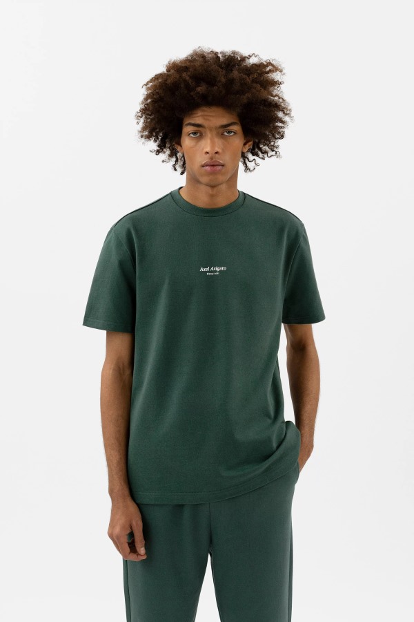 Focus Logo T-shirt Groen Axel Arigato