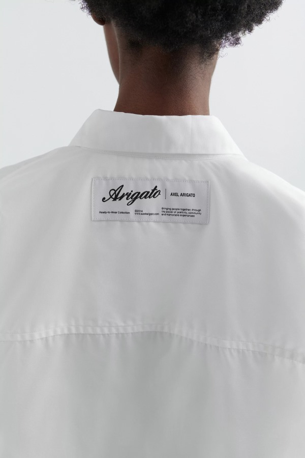 Netwerk Oversized Overhemd Wit Axel Arigato