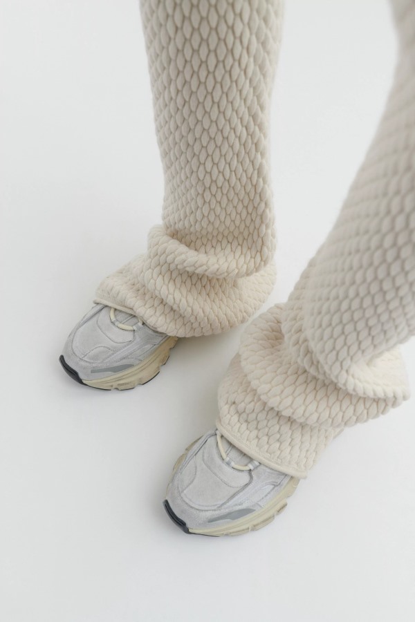 Axel Arigato Gebroken Witte Sense Flare Broek