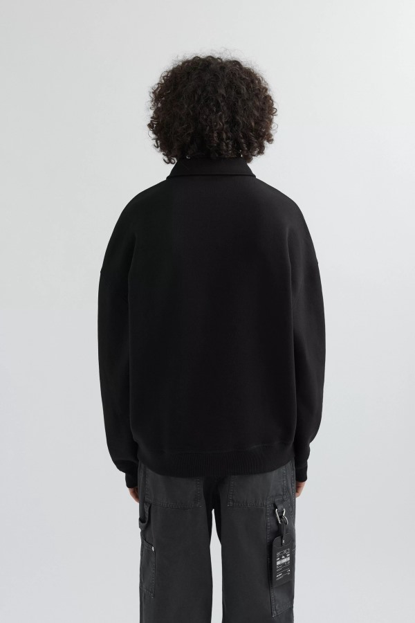 Axel Arigato Signature Polo Sweatshirt Zwart