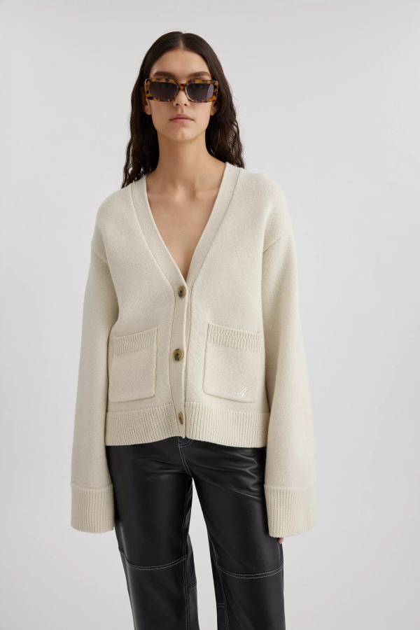 Axel Arigato Memory Relaxed Vest Ecru