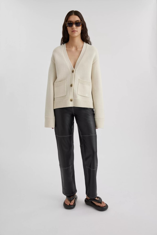 Axel Arigato Memory Relaxed Vest Ecru