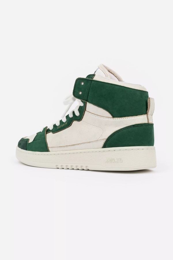 Axel Arigato Dice Hi Sneaker Wit Kale Groen
