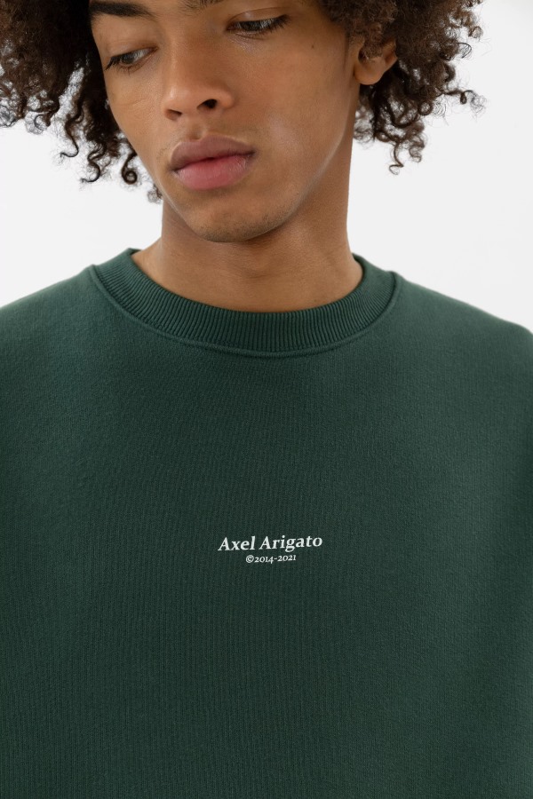 Focus Sweatshirt Axel Arigato Groen