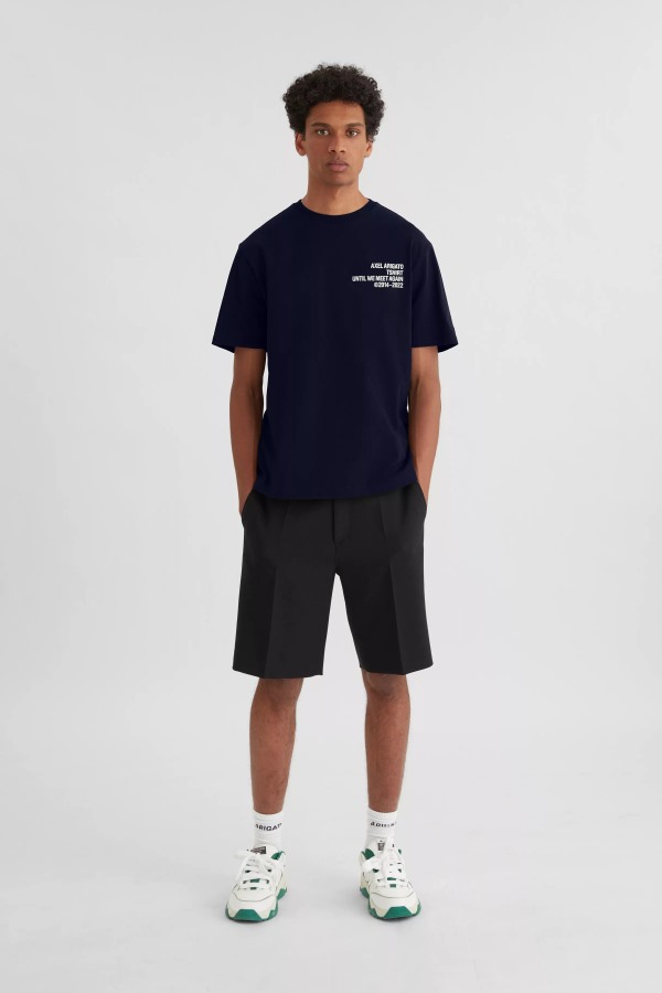 Escape Axel T-shirt Marineblauw Axel Arigato