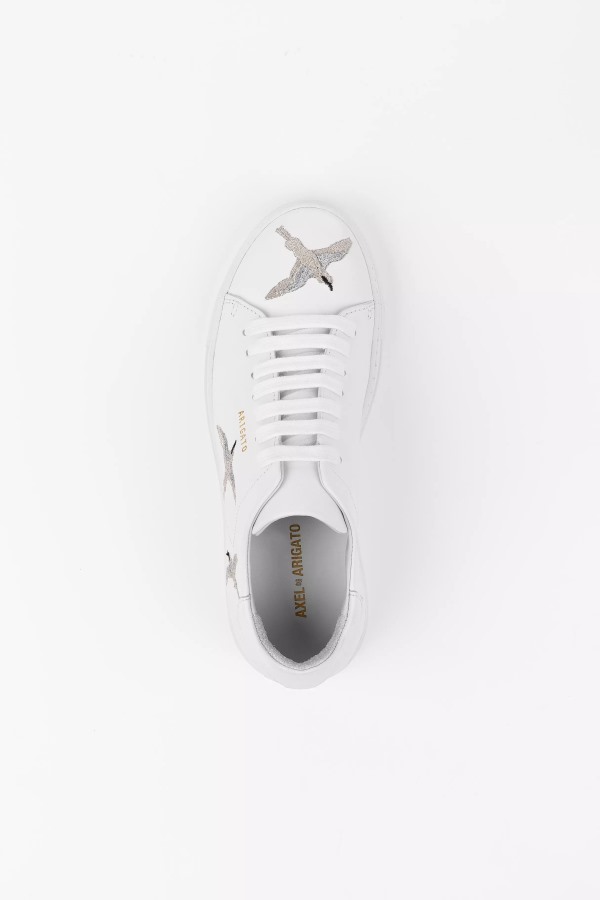 Schoon 90 Bijenvogels Wit Zilver Axel Arigato