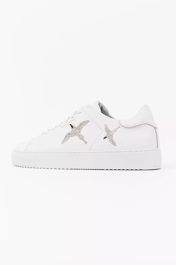 Schoon 90 Bijenvogels Wit Zilver Axel Arigato