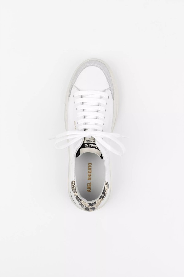 Axel Arigato Clean 90 Triple Animal Witte Slang Zwart