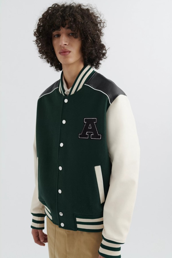 Axel Arigato Ivy Varsity Jack Donkergroen