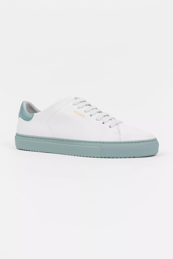 Axel Arigato Clean 90 Vegan Witte Stoffige Salie