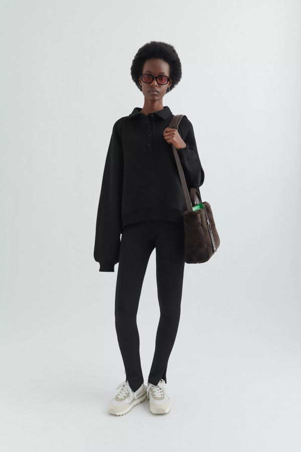 Sunday Polo Sweatshirt Axel Arigato Zwart