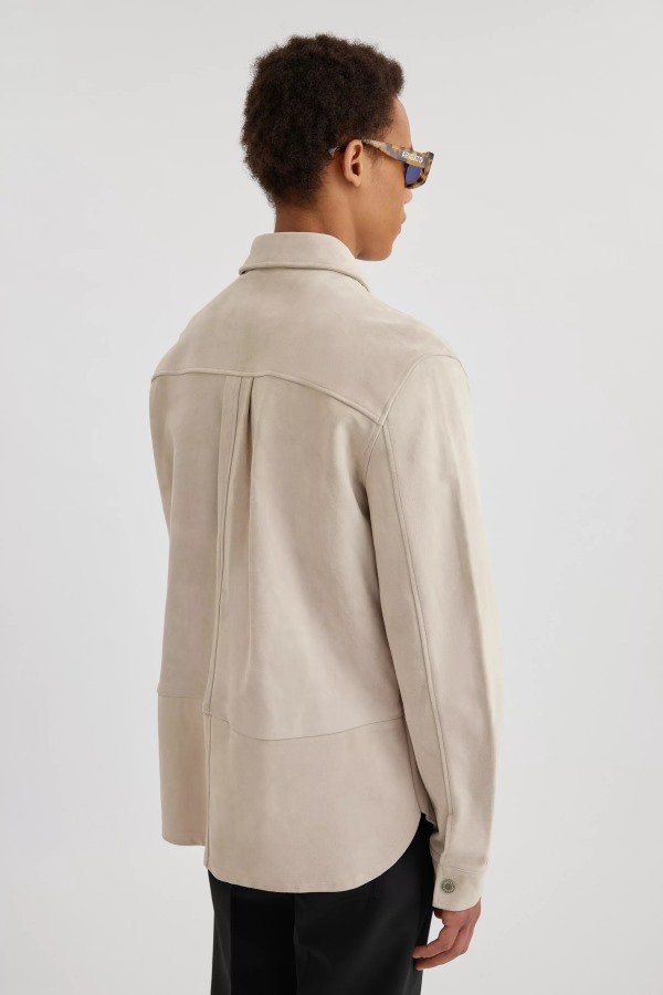 Axel Arigato Sphere Overshirt Lichtbeige