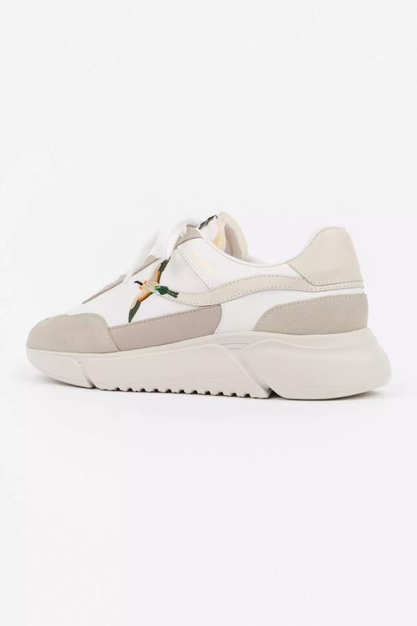 Genesis Stripe Bij Vogel Axel Arigato Wit Beige