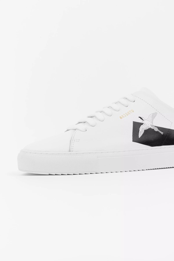 Axel Arigato Wit Zwart Clean 90 Tape Bird