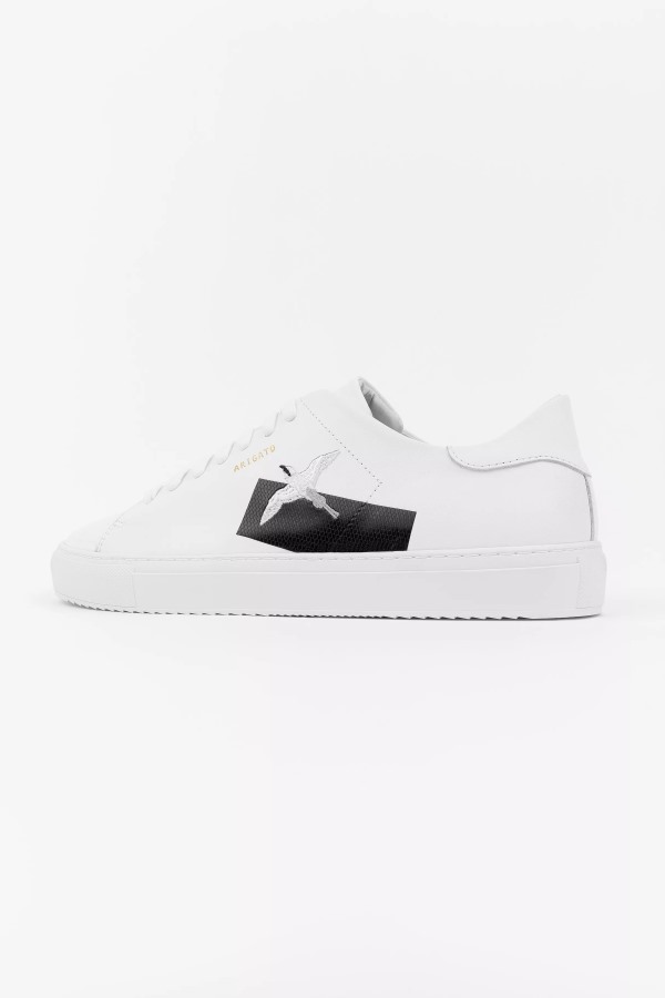 Axel Arigato Wit Zwart Clean 90 Tape Bird