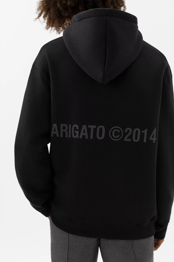 Monogram Hoodie Zwart Axel Arigato
