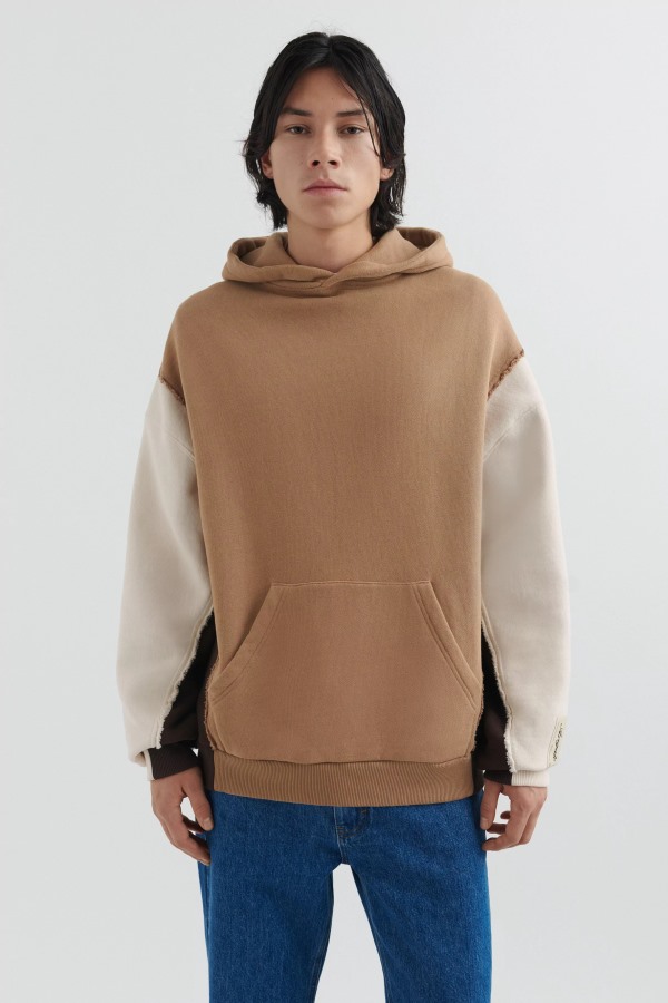 Fragment Hoodie Lichtbeige Axel Arigato