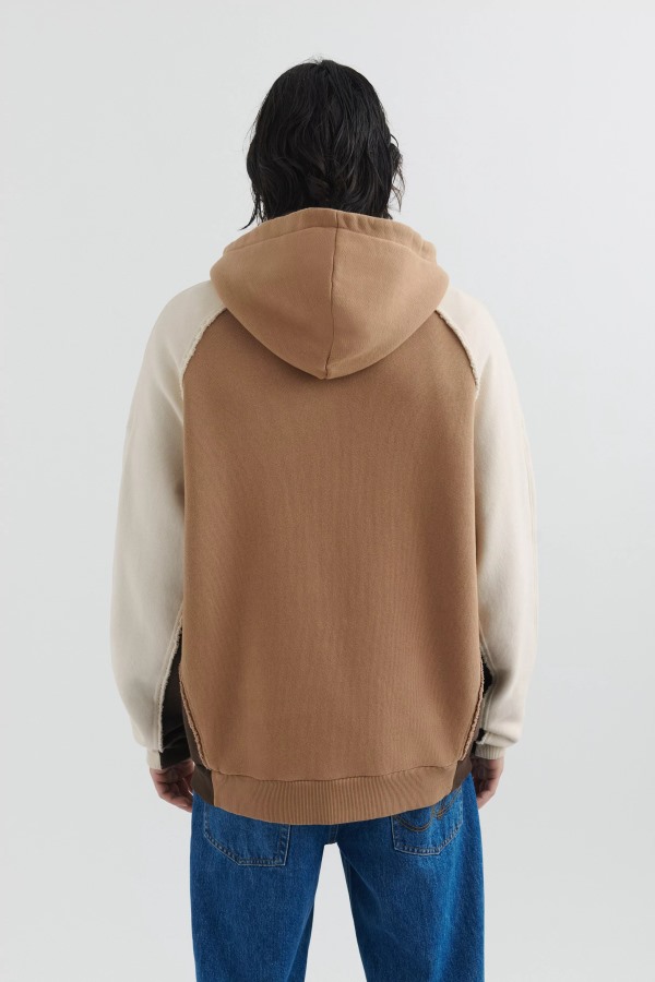 Fragment Hoodie Lichtbeige Axel Arigato