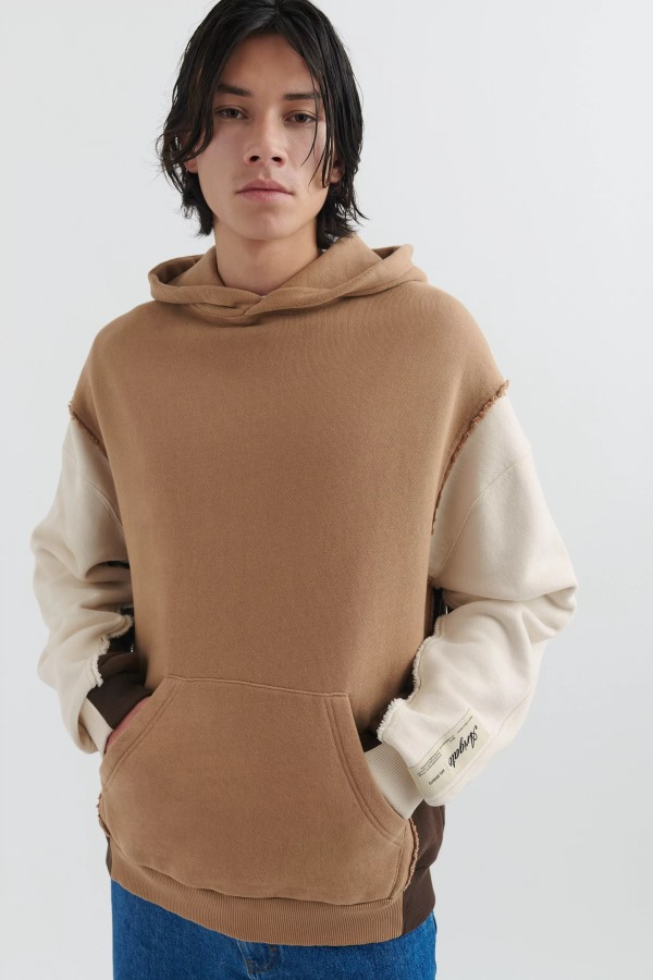 Fragment Hoodie Lichtbeige Axel Arigato