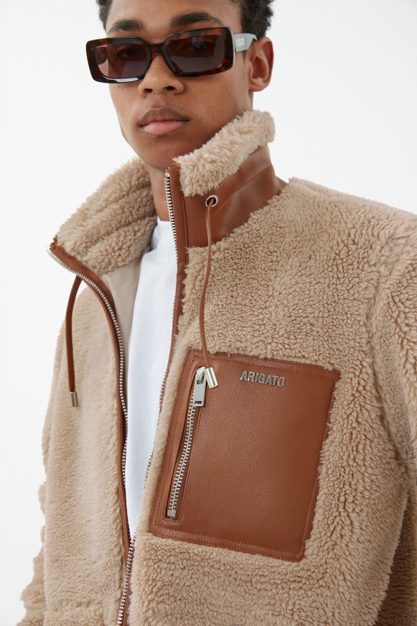 Mica Jas Beige Bruin Axel Arigato