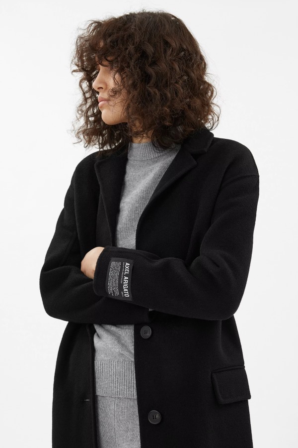 Medea Wollen Jas Zwart Axel Arigato