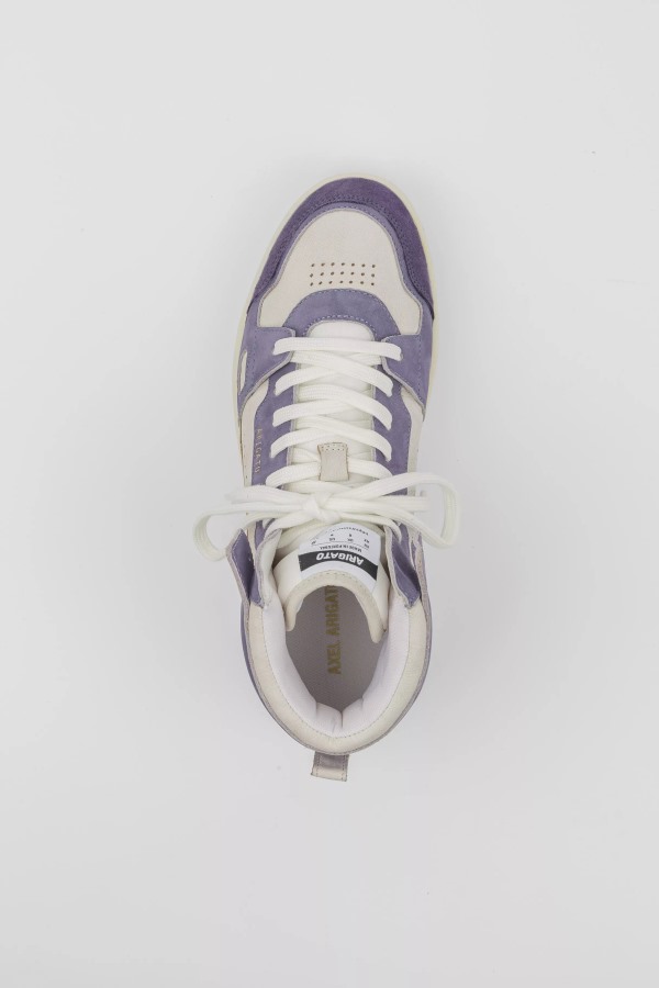 Axel Arigato Cremine Purple Dice Hi Sneaker