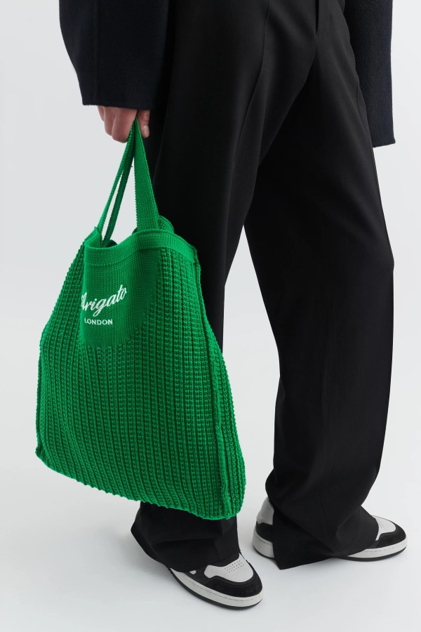 Axel Arigato Grid Gebreide Shopper Jolly Green