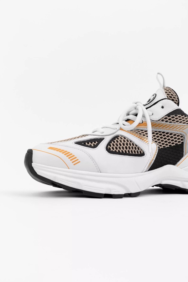 Axel Arigato Marathonloper Wit Zwart Oranje