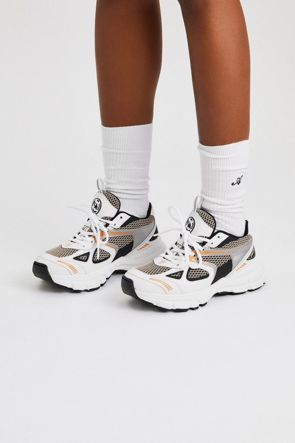 Axel Arigato Marathonloper Wit Zwart Oranje