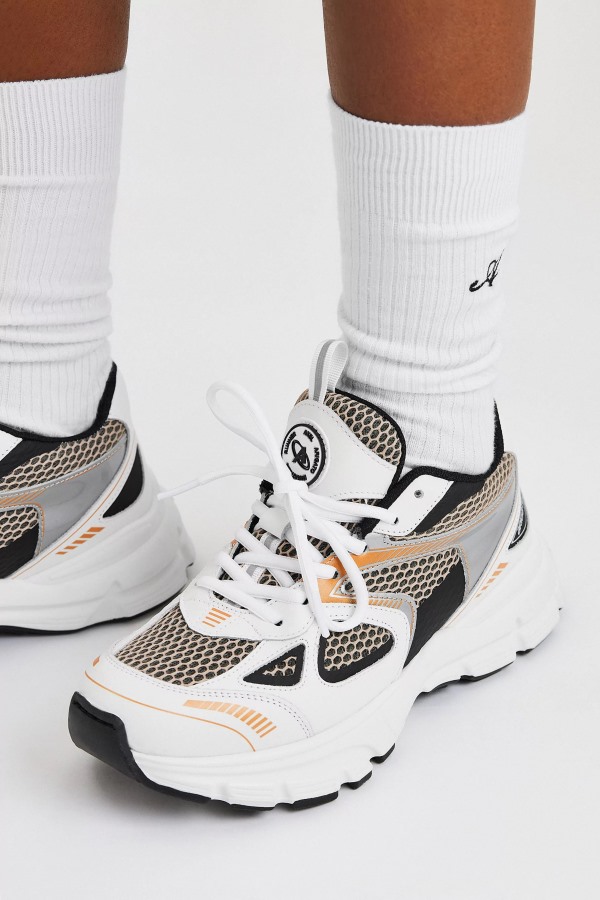 Axel Arigato Marathonloper Wit Zwart Oranje