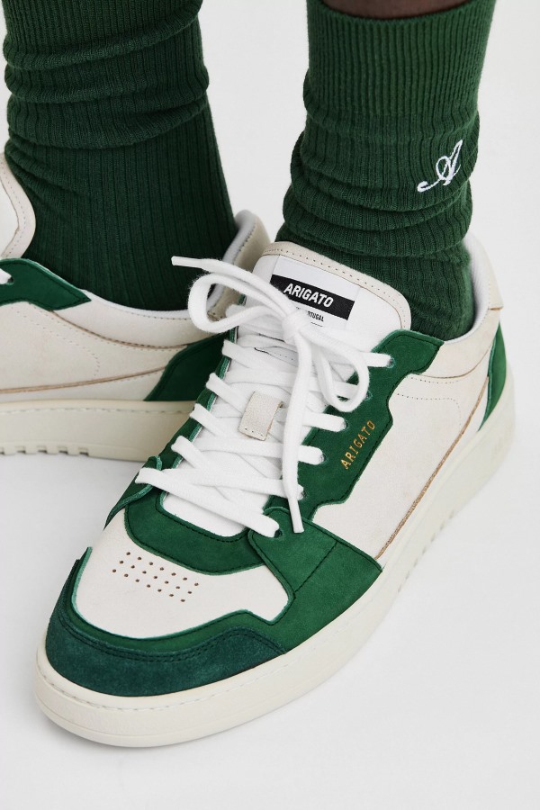 Dice Lo Sneaker Axel Arigato Wit Boerenkool Groen