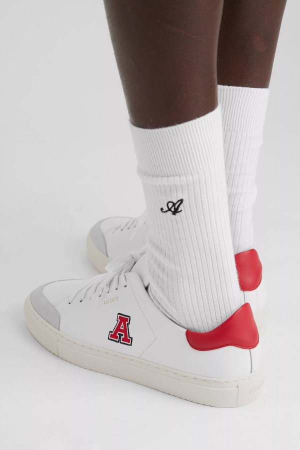 Clean 90 College A White Red Axel Arigato