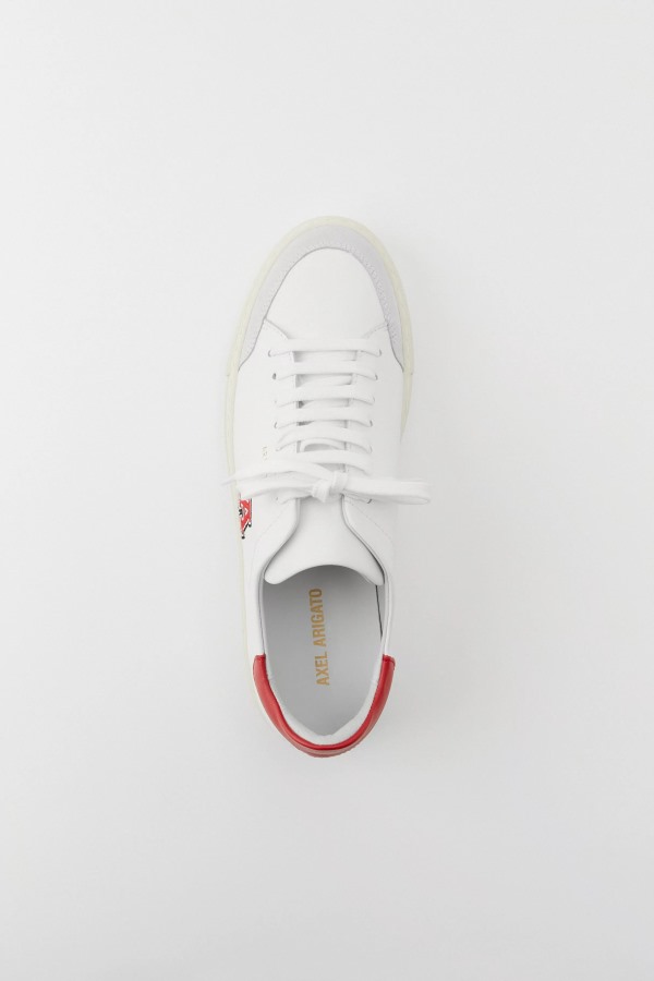 Clean 90 College A White Red Axel Arigato