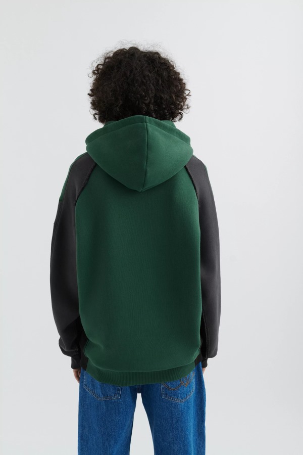 Axel Arigato Fragment Hoodie Donkergroen