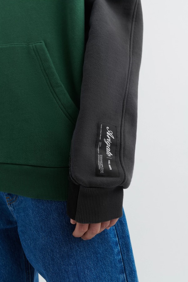 Axel Arigato Fragment Hoodie Donkergroen