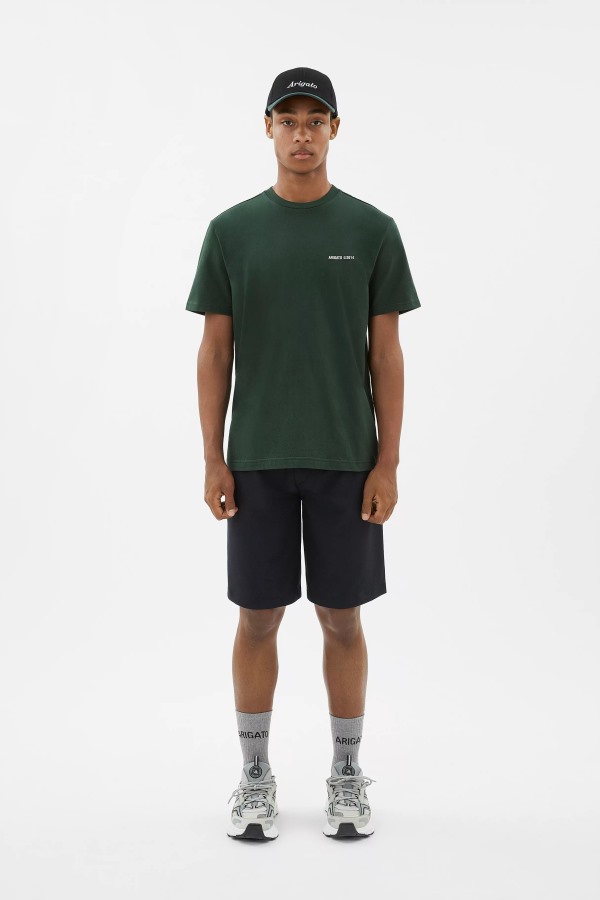 Monogram T-shirt Groen Axel Arigato