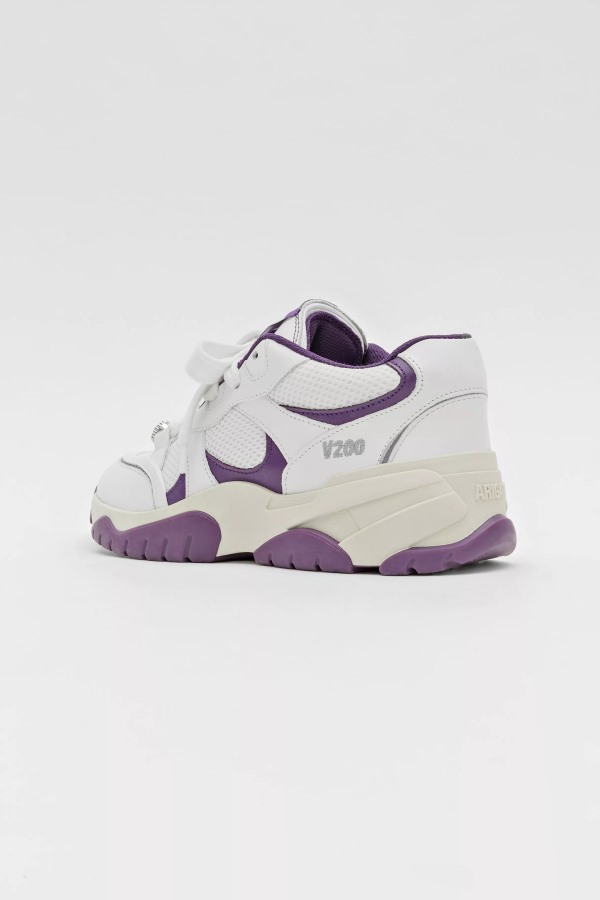 Axel Arigato Wit Paars Meerval Lo