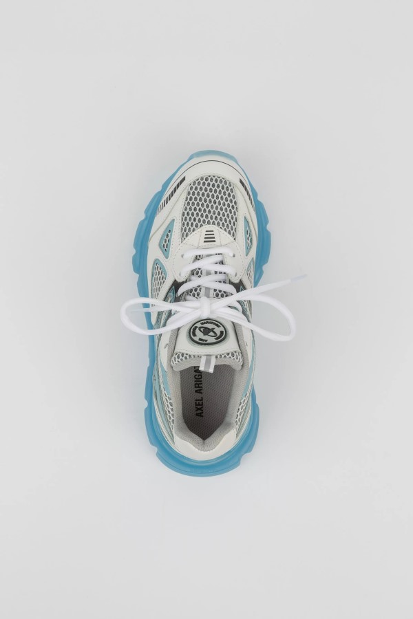 Axel Arigato Wit Blauwe Marathonloper