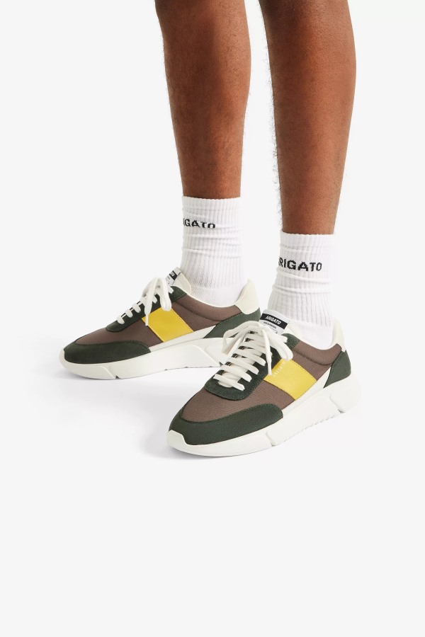 Genesis Vintage Loper Axel Arigato Groen Geel