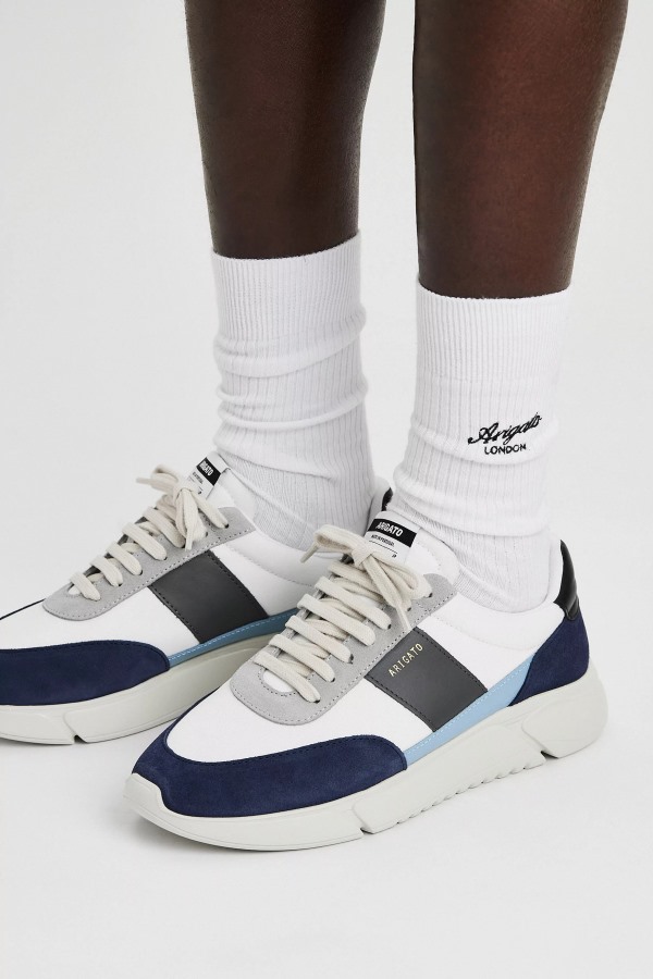 Genesis Vintage Loper Axel Arigato Wit Blauw