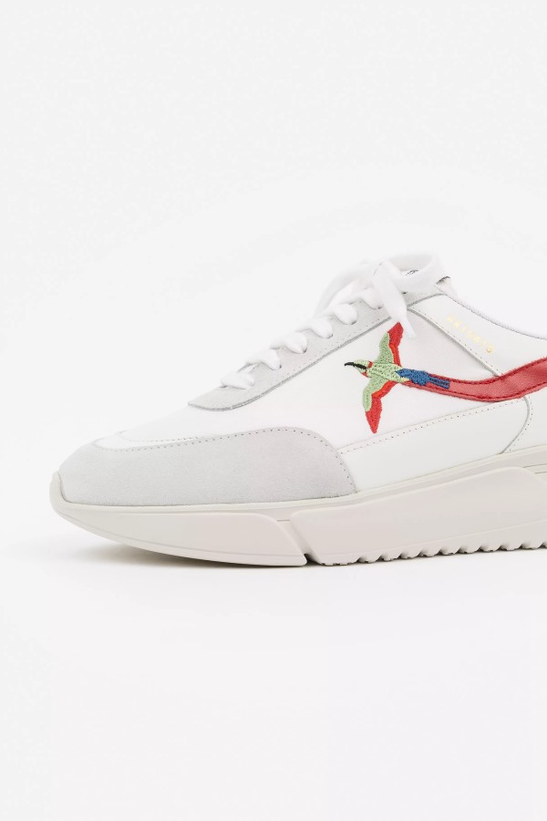 Axel Arigato Genesis Stripe Bij Vogel Wit Rood