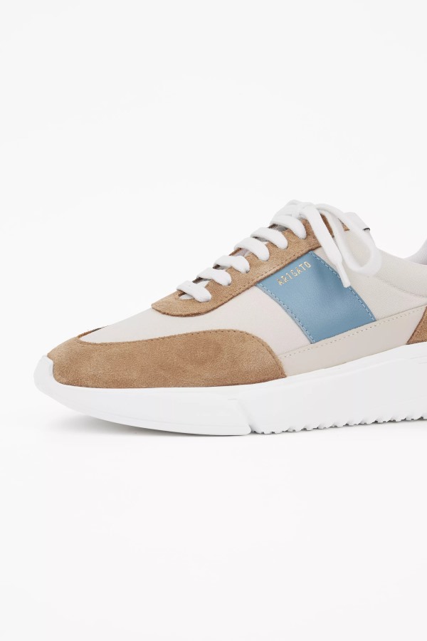 Genesis Vintage Loper Bruin Rood Blauw Axel Arigato