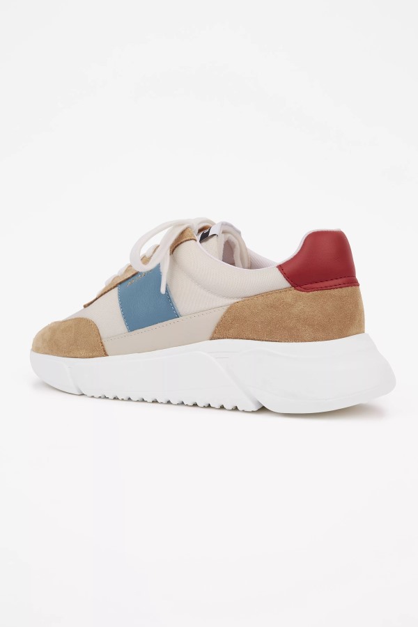 Genesis Vintage Loper Bruin Rood Blauw Axel Arigato