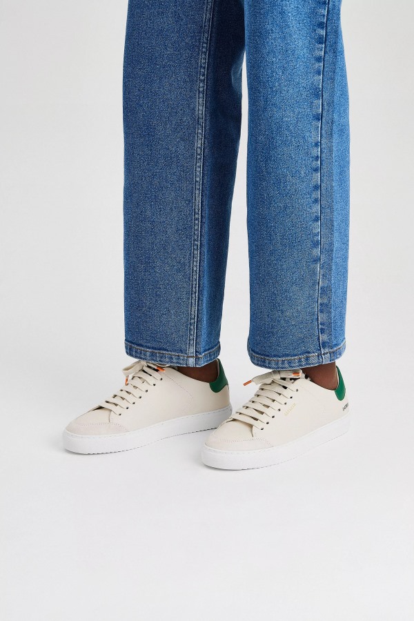 Axel Arigato Clean 90 Triple Animal Cremino Donkergroen Luipaard