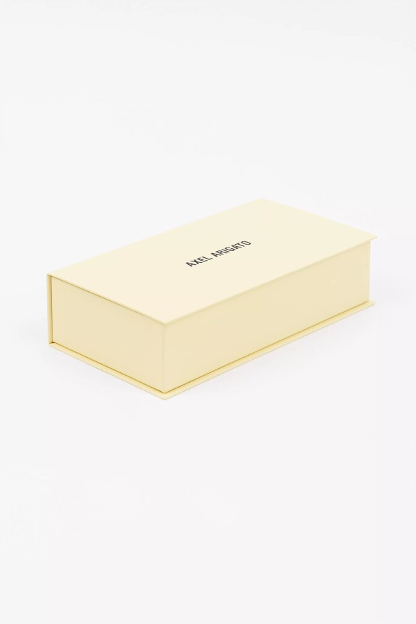 Axel Arigato Arena Rechthoekige Zonnebril Zwart