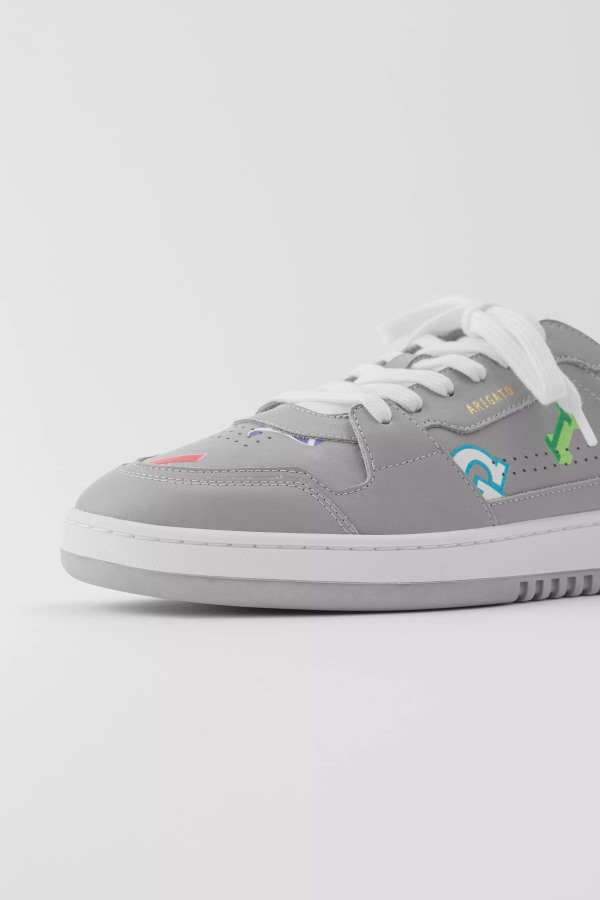 Axel Arigato Grijze Dobbelstenen Lo Monogram