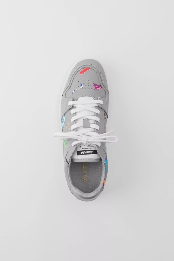 Axel Arigato Grijze Dobbelstenen Lo Monogram