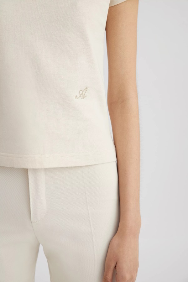 Baby T-shirt Axel Arigato Lichtbeige